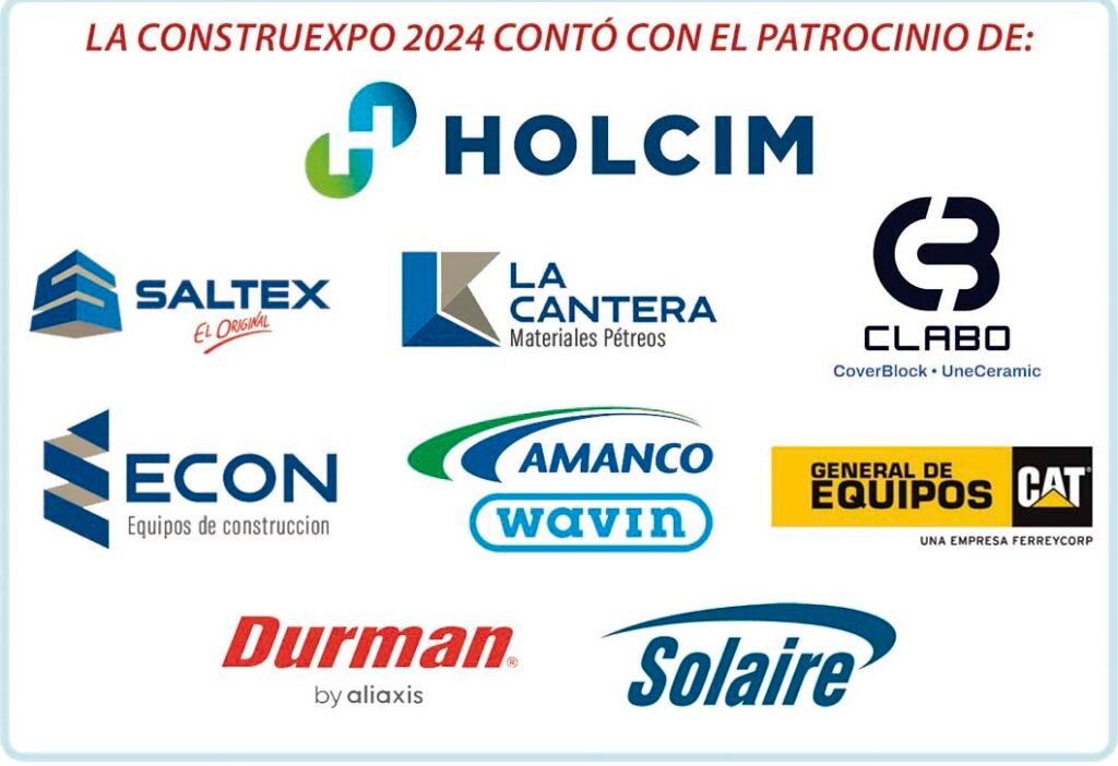 Patrocinadores Construexpo 2024 