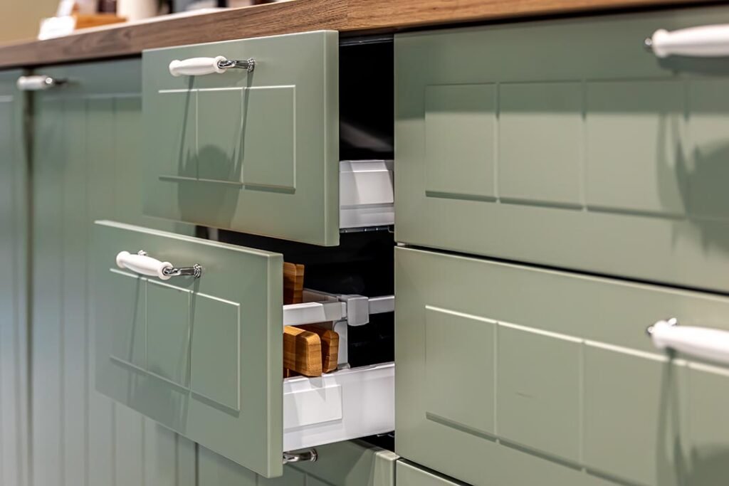 _side-view-open-drawer-sage-green-kitchen-declutter-mood